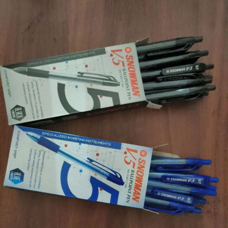 

Balpoint Snowman V-5 0.7 mm (per lsn)