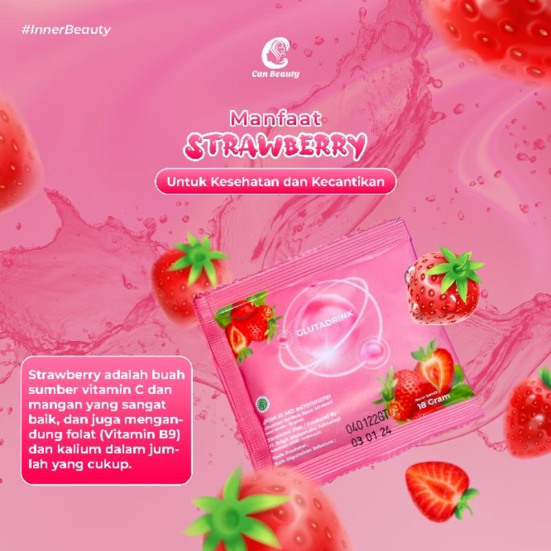 (ECER GLUTA DRINK) - CANBEAUTY GLUTA DRINK (pemutih badan)