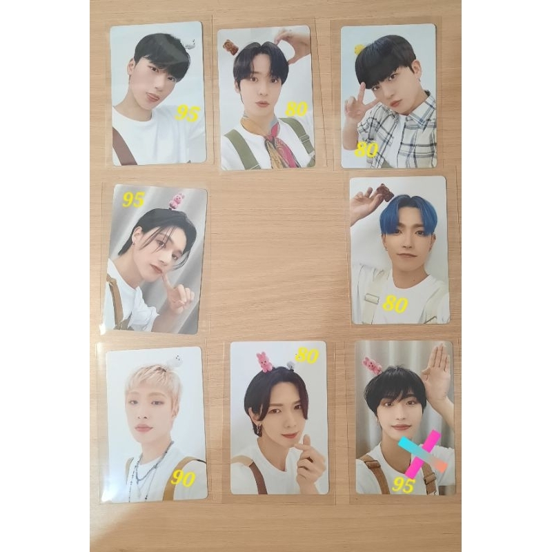 Ateez Photocard PC benefit fansign Break The Wall Bangkok Hongjoong, Seonghwa, San, Wooyoung, Mingi,