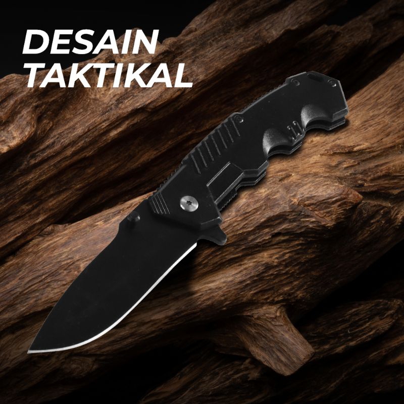 PEGASI Pisau Lipat Tactical Folding Knife Survival Camping EDC