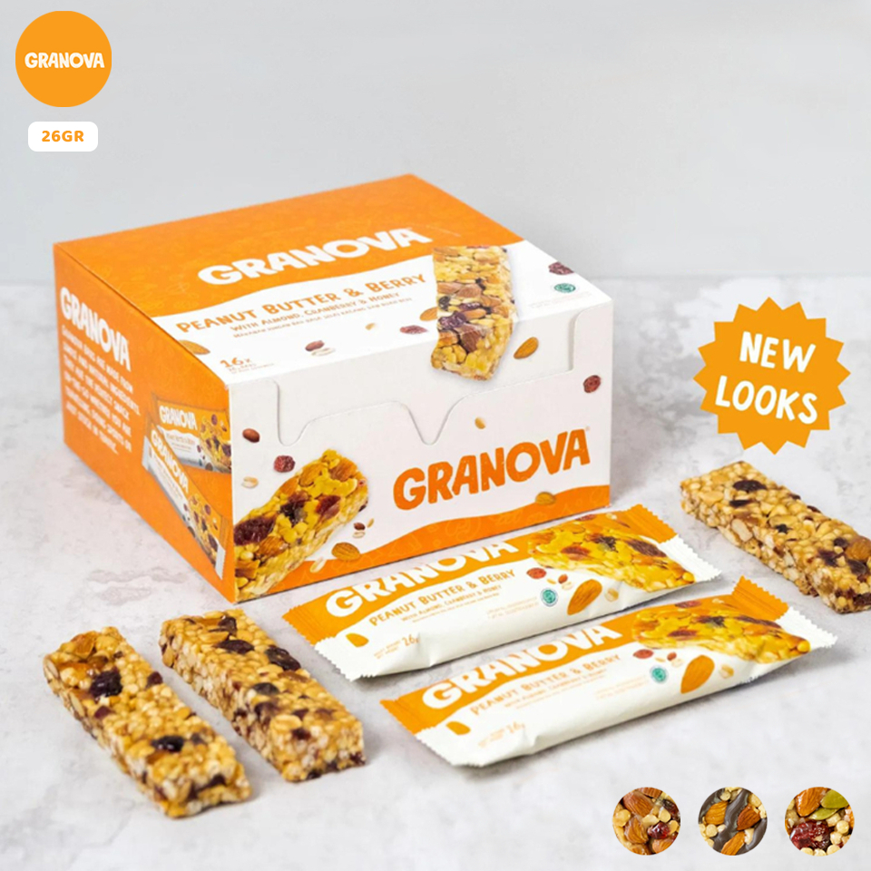 

Granova Granola Bar 26g - Healthy Granola Bar Snack