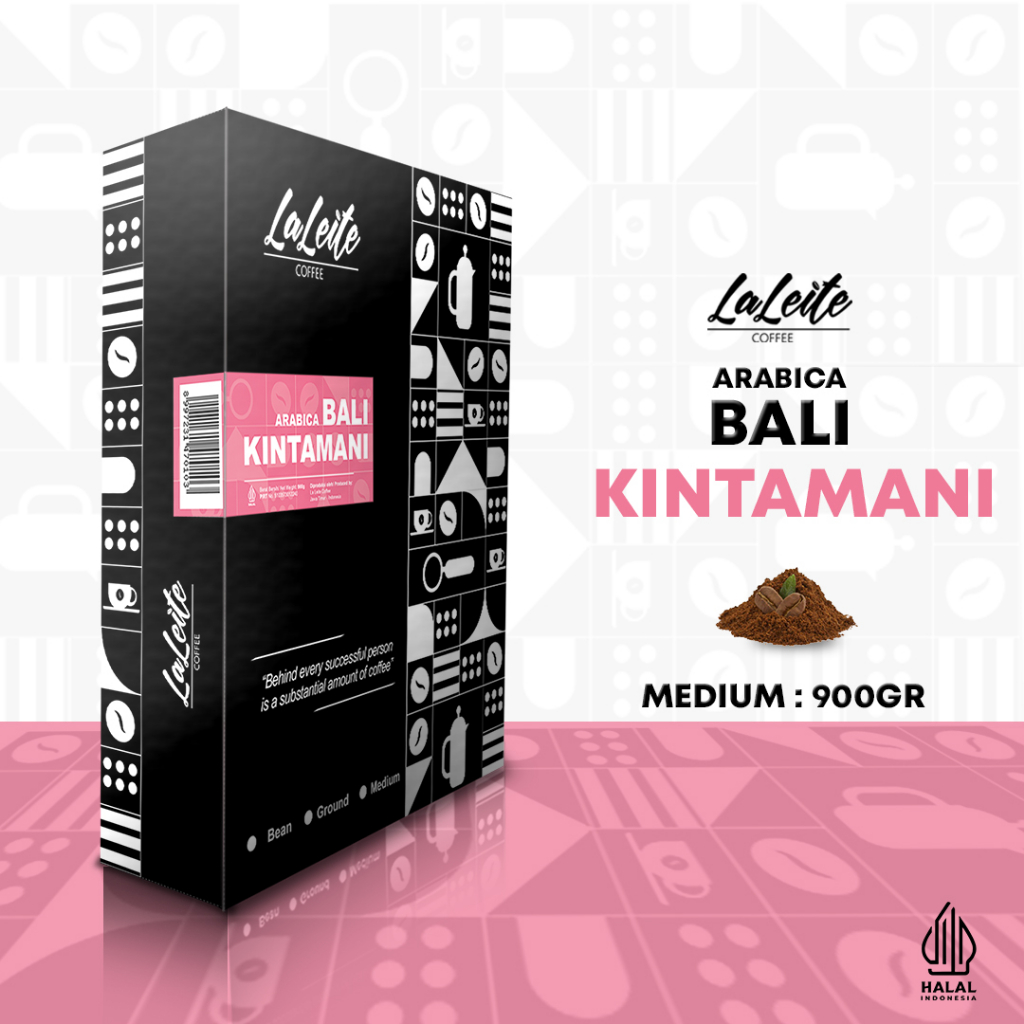 

LaLeite Coffee Arabica Bali Kintamani Bubuk Kasar 900gr