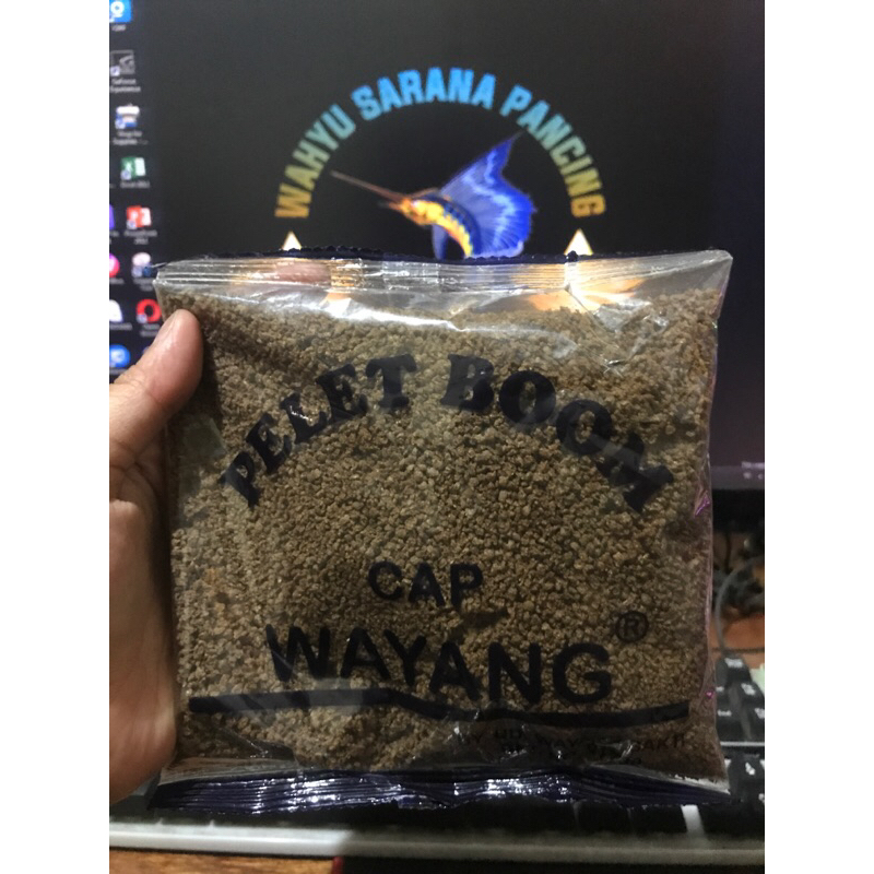 UMPAN PANCING - PELET BOOM CAP WAYANG 160GR - GROSIR