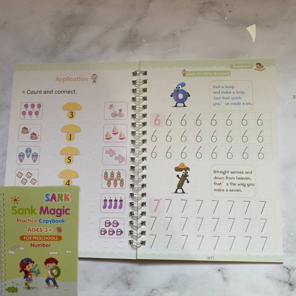 

[Whispers] SANK Magic Practice Book/Buku Ajaib Belajar Menulis dan Menggambar Anak