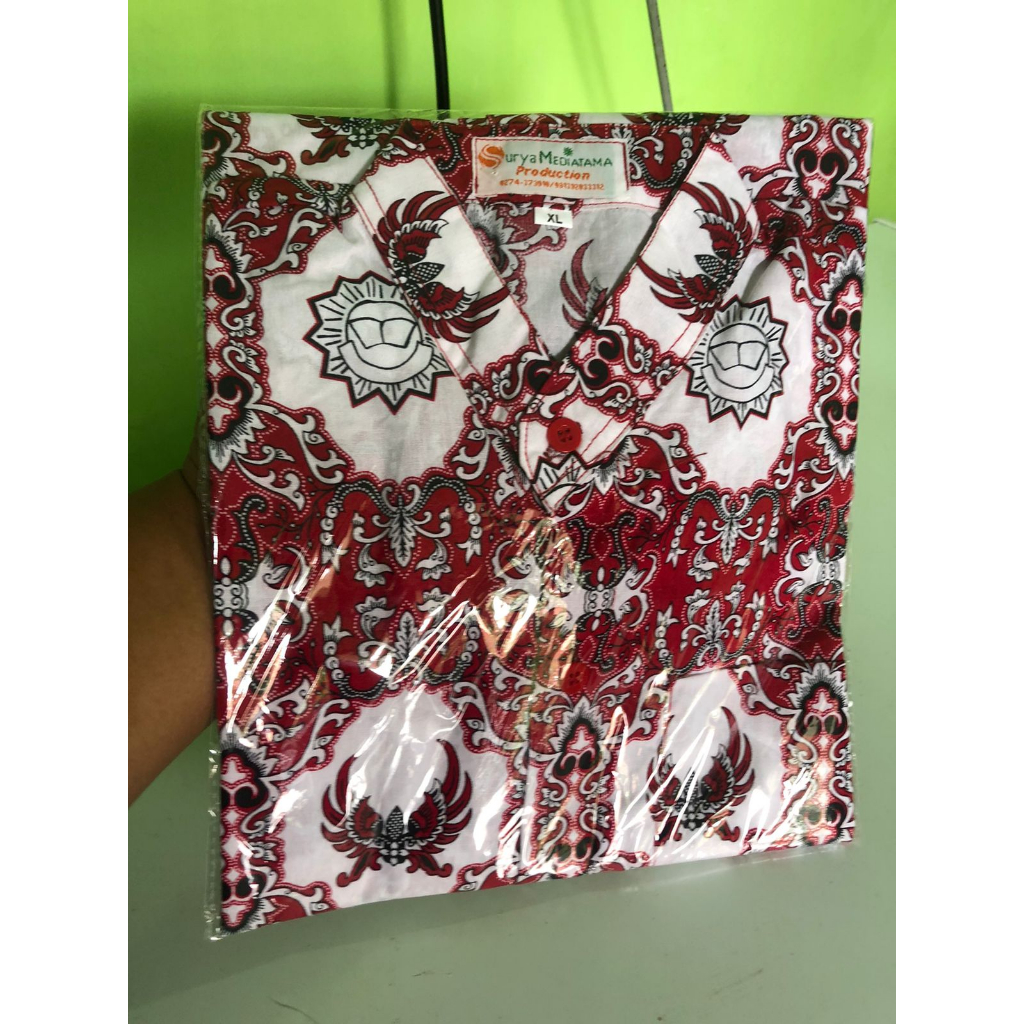 Baju Putri IPM SD Muhammadiyah Motif Terbaru / Seragam IPM SD / Baju Batik Putri IPM SD Muhammadiyah