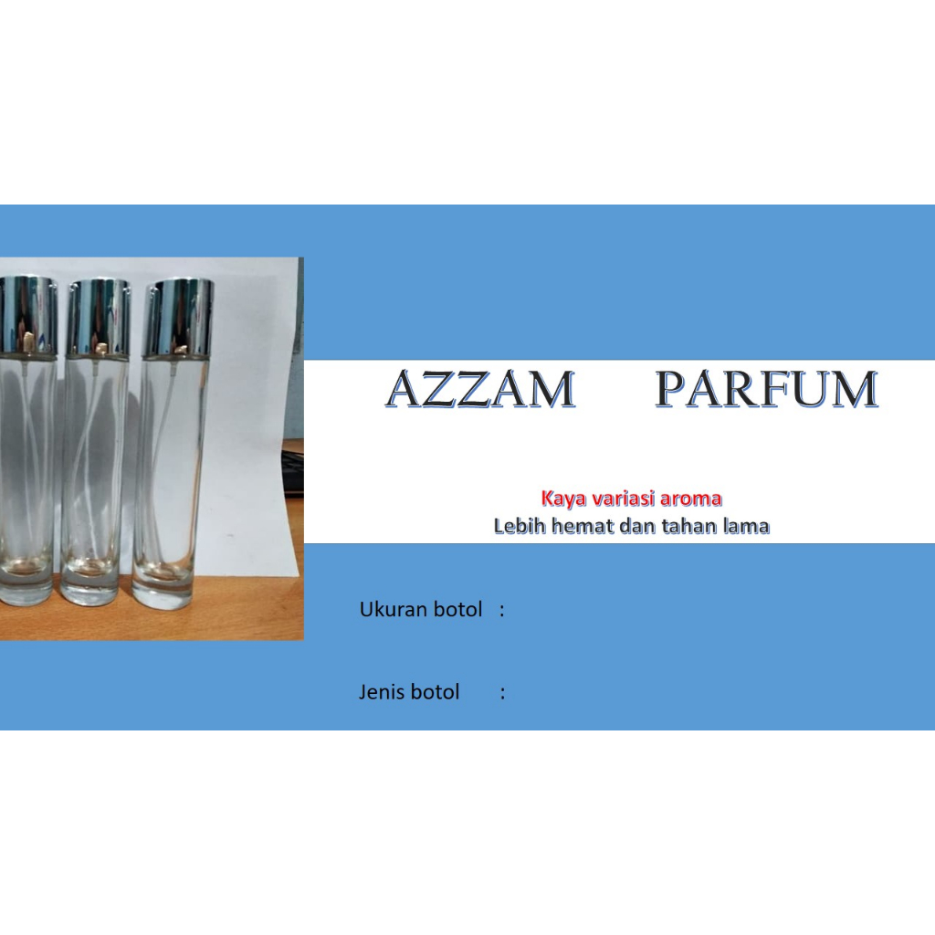 PARFUM REFILL TAHAN LAMA