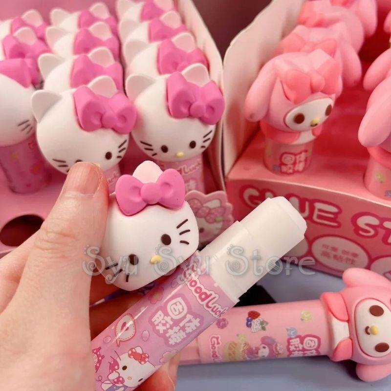 

Lem Stick Kuromi Hello Kitty My Melody Head 8 Gr Ssy