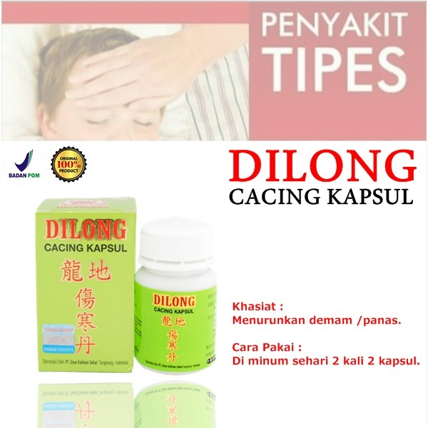 original Obat tipes cina penurun demam tinggi tifus typhus demam Bpom