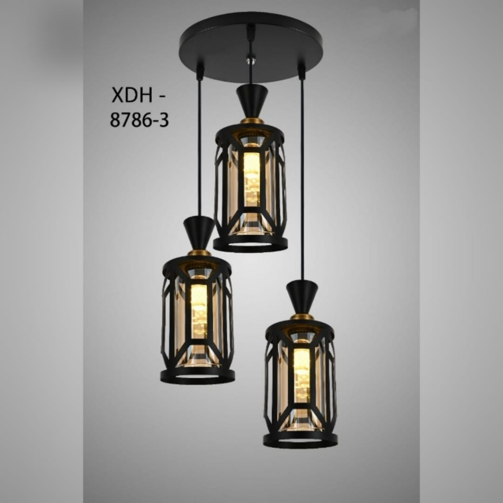 SL8786-3 LAMPU GANTUNG HIAS VOID TANGGA MINIMALIS PENDANT LAMP