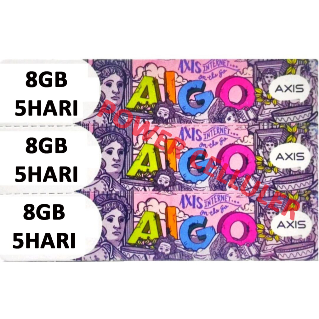 Vocher Aigo Axis 8GB 5Hari