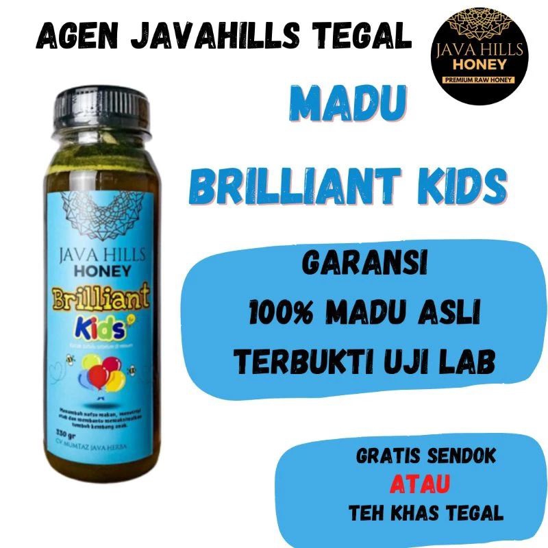

Madu Brilliant Kids / Madu JavaHills Honey / Nutrisi Anak Cerdas Sehat