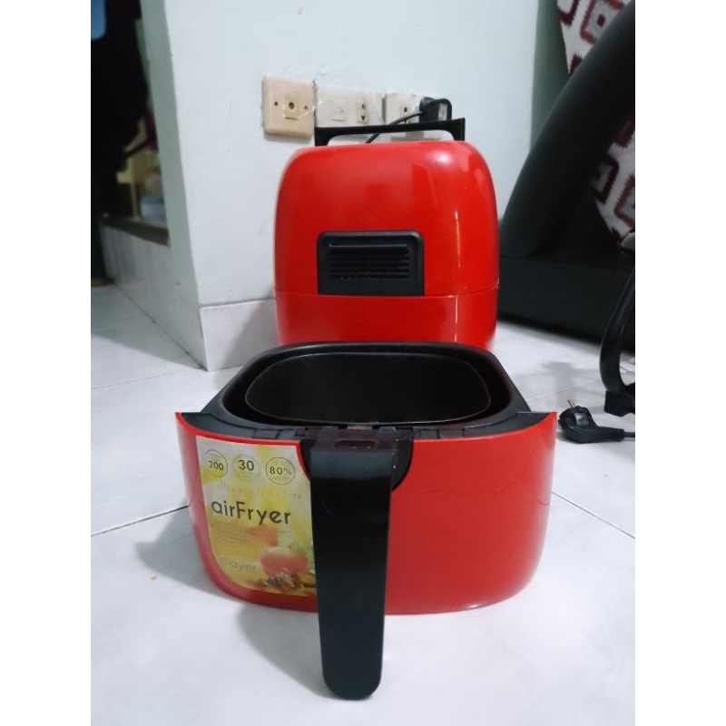 Air Fryer Mayer MMAF2 2.1 Liter Mesin Penggorengan 200° Bekas not Mito PhilipsBrand luar punya, jara