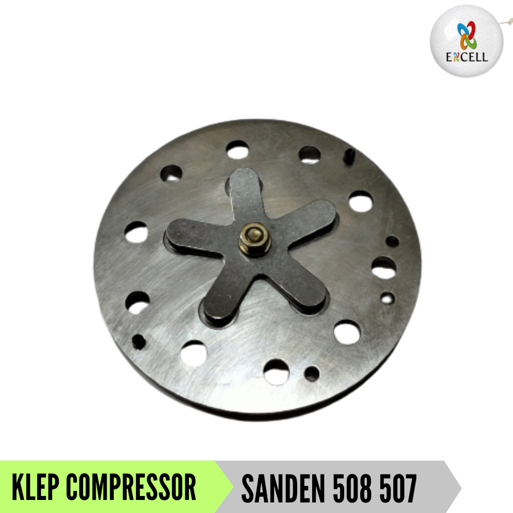 Klep Gasket Compressor Kompresor Ac Mobil Valve Plate Sanden 508 507 505