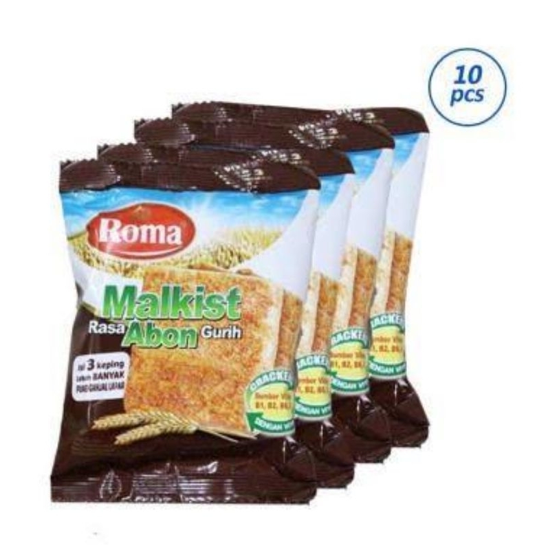 

Roma Malkis Abon kemasan 1 renteng isi 10pcs