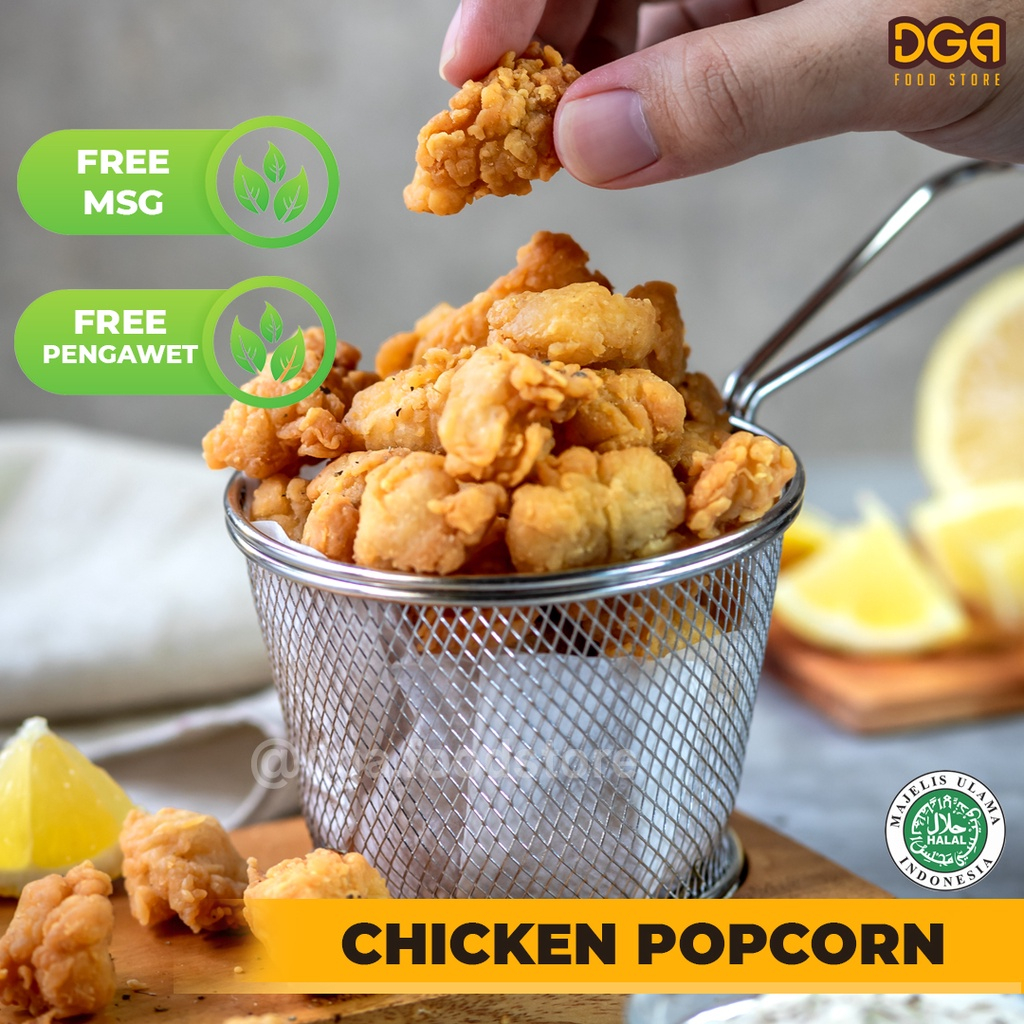 

DGA CHICKEN POP CORN NON MSG NON PENGAWET