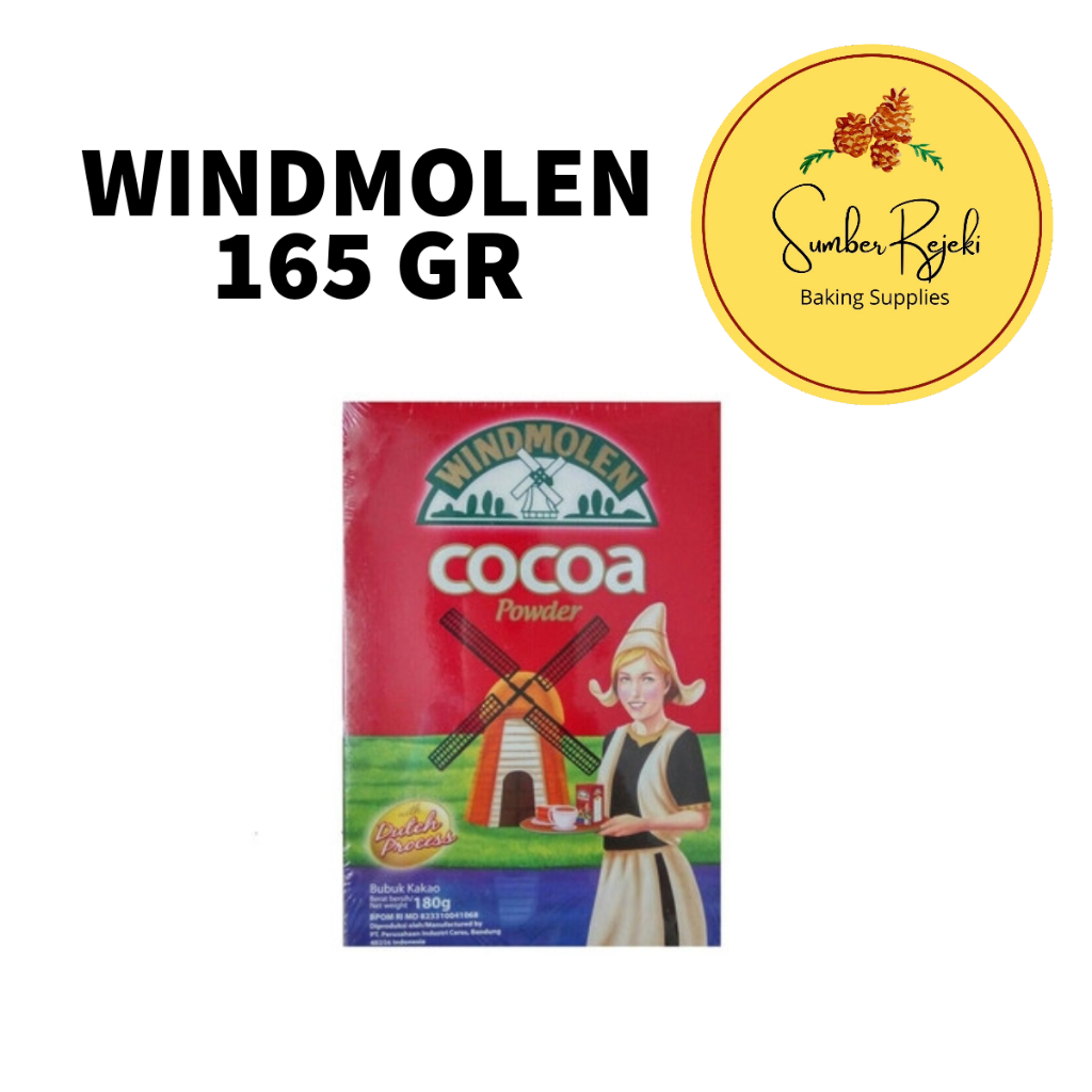 

Windmolen Cocoa Powder Coklat Bubuk 165 Gr / 165gr KEMASAN ASLI