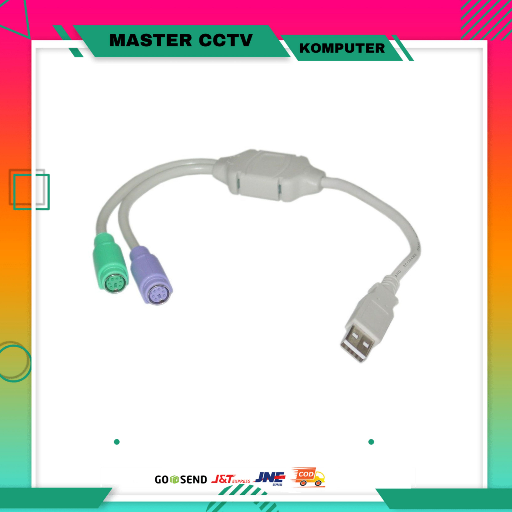 USB To PS2 Kabel Converter Kabel USB to PS2