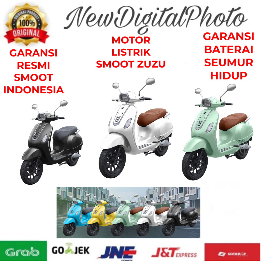 Motor Listrik Smoot Zuzu Swap Garansi Resmi