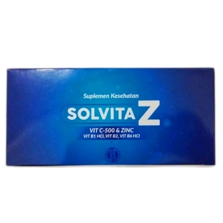 SOLVITA Z - Vitamin C 500 + Zinc & B Complex (100's /Dus)