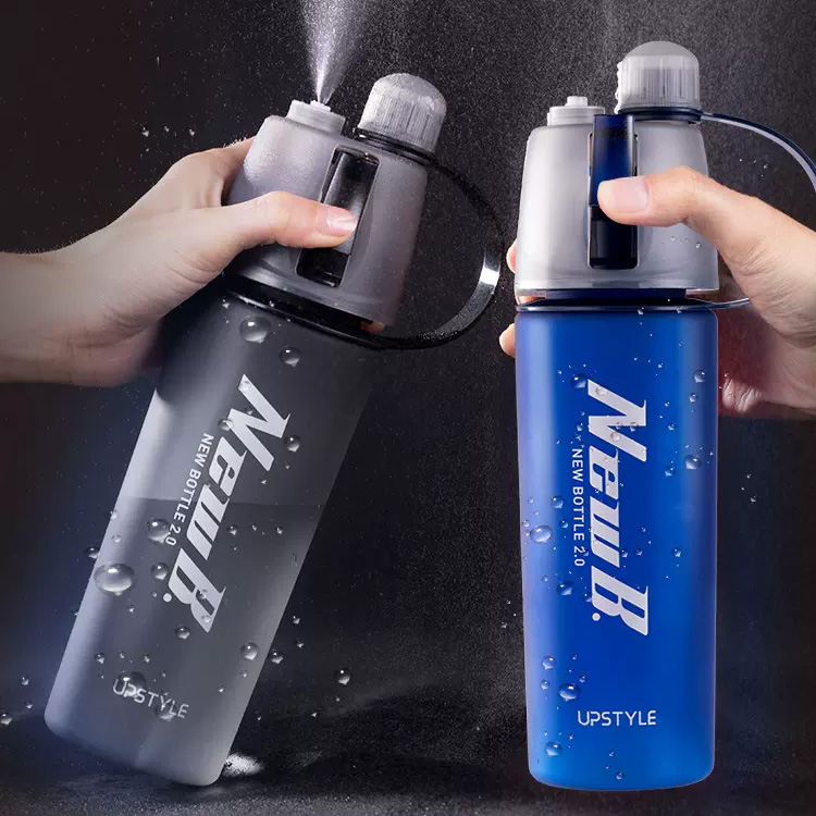 BOTOL AIR MINUM 600 ML SPRAY UPSTYLE TRITAN SPORT WATER BOTTLE