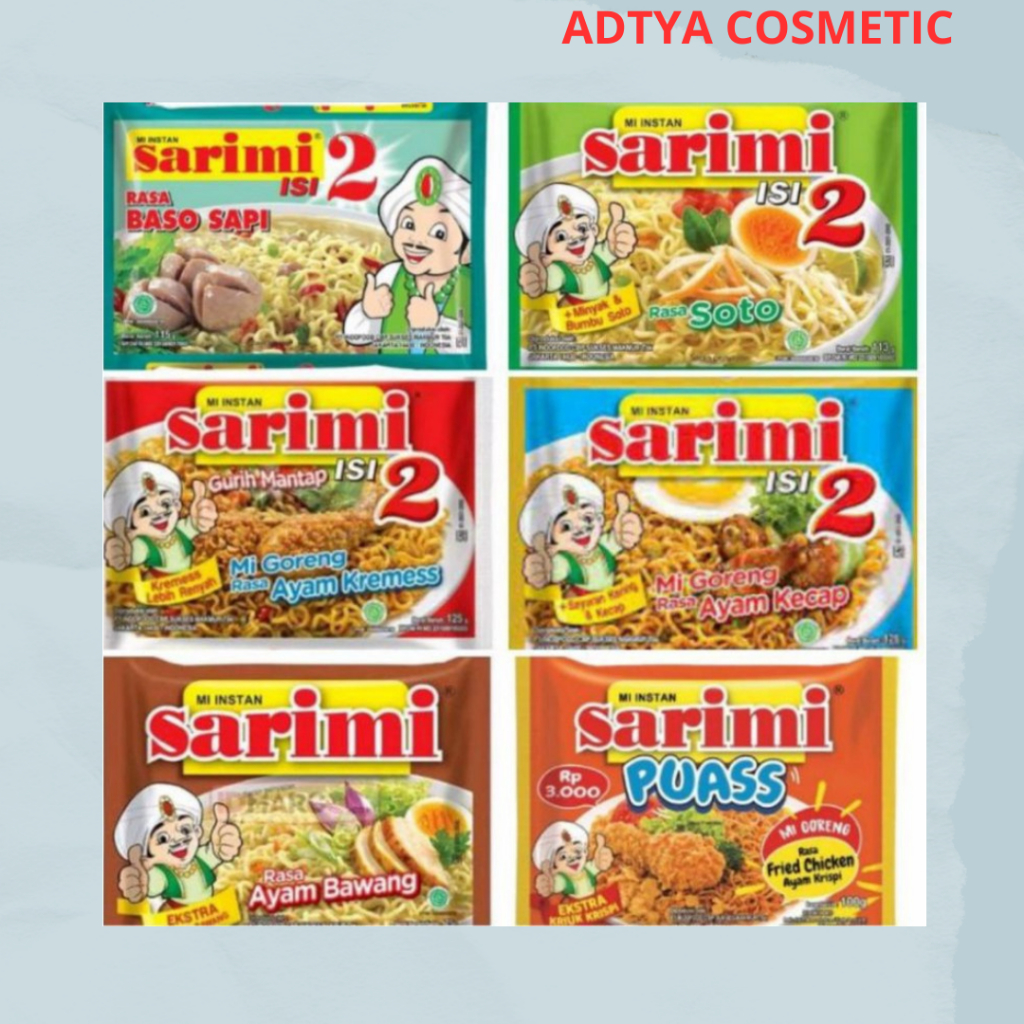 

Mie Sarimi isi 2 pilih rasa