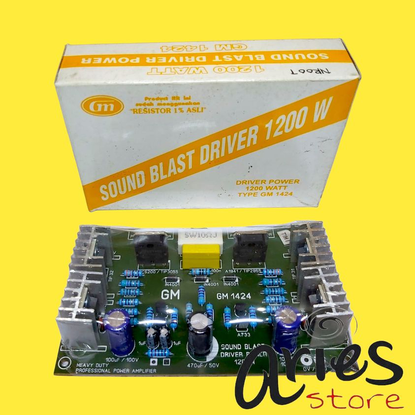 KIT SOUND BLAST DRIVER 1200 WATT GM 1424