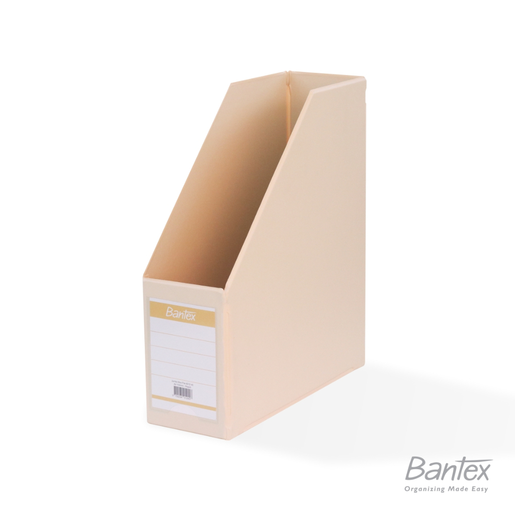 

Bantex Magazine File (Box File) A4 10cm Peach 4012 45