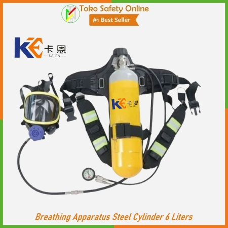 Breathing Apparatus Steel Cylinder 6 Liter KAEN / SCBA Breathing Apparatus KEAN