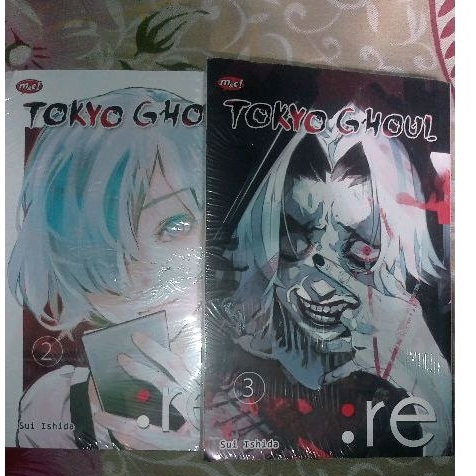 komik Tokyo Ghoul Re vol 2 & 3 Segel Murah