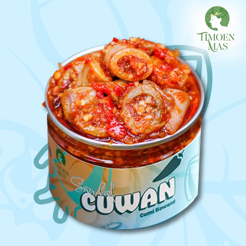 

SAMBAL TIMOEN MAS - CUWAN - Sambal Cumi Bawang