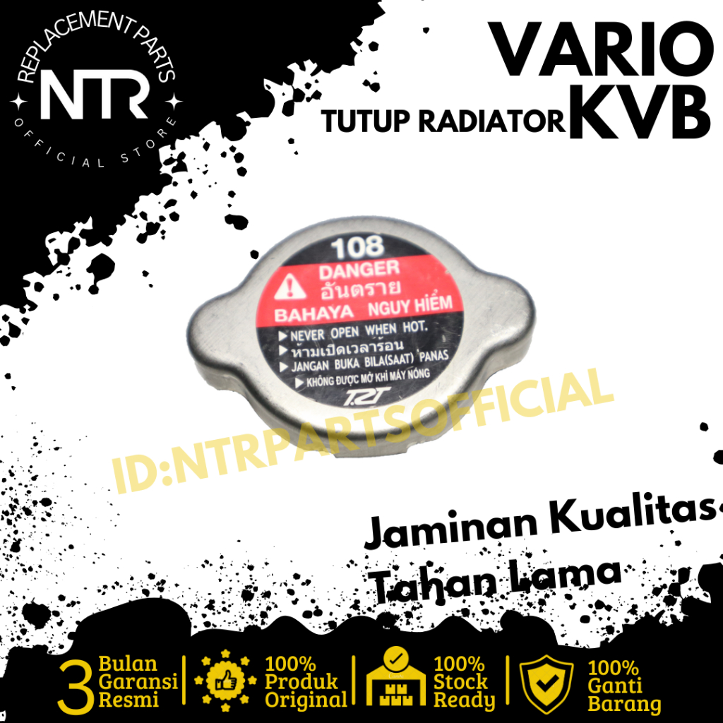 Cap comp Tutup radiator vario 110 vario 125 old KVB KZR
