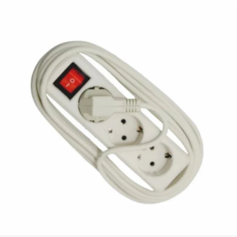 Stop Kontak 3 Lubang+ Kabel 5 Meter - ORENCHI
