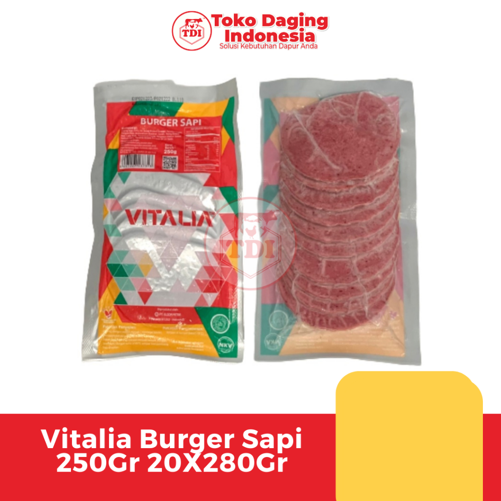 

Vitalia Burger Sapi 20X280Gr