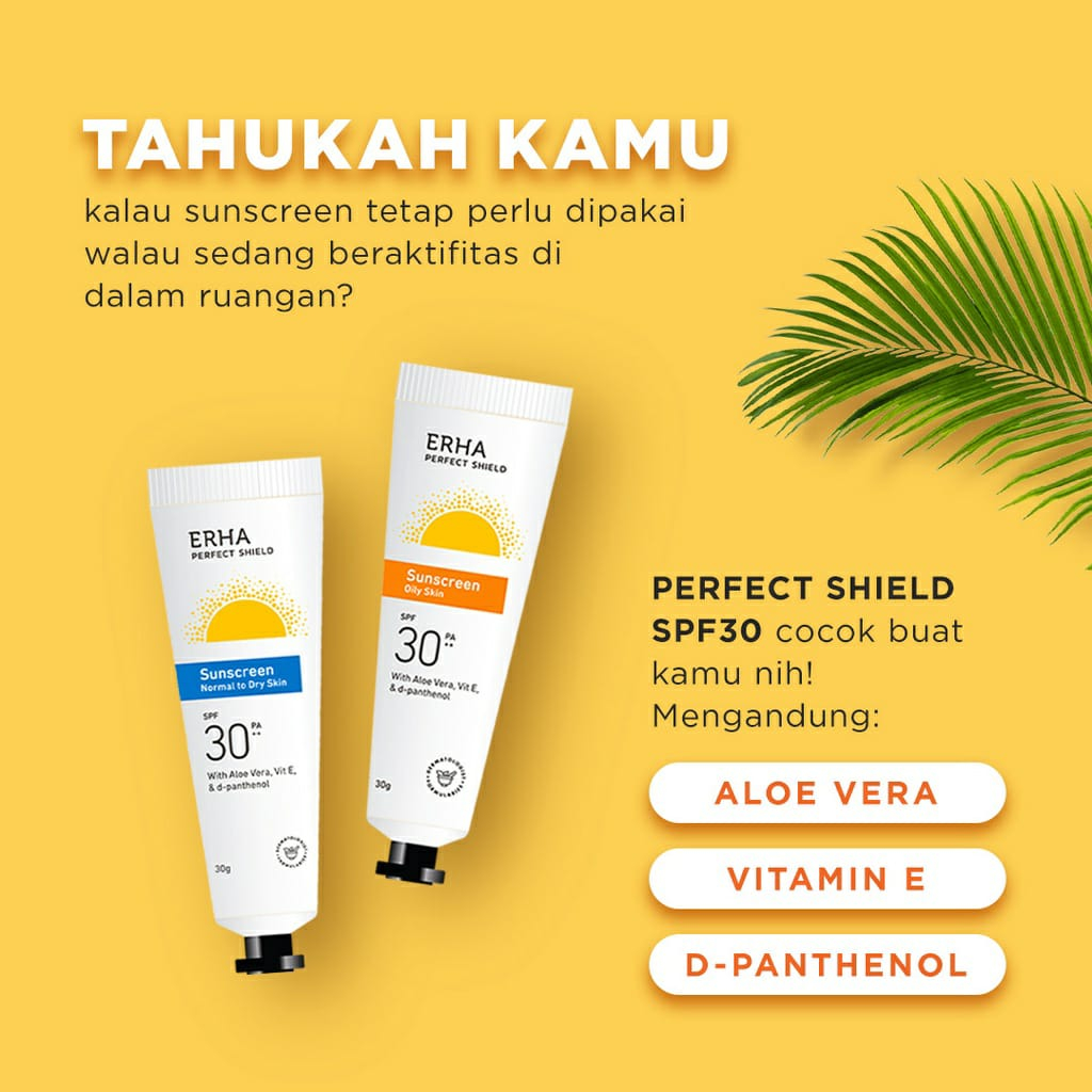 ERHA PERFECT SHIELD SUNSCREEN SERIES SPF 50 PA++ | ERHA SUNSCREEN SPF 30 PA++ | ERHA SUNSCREEN SERIE