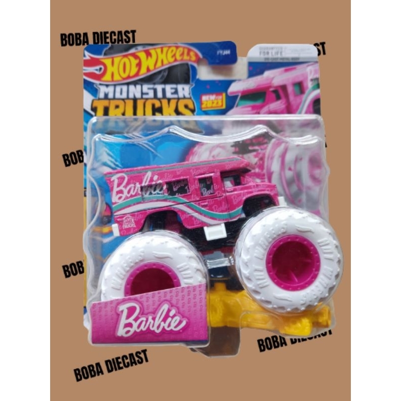 Hot Wheels Monster Truck Barbie