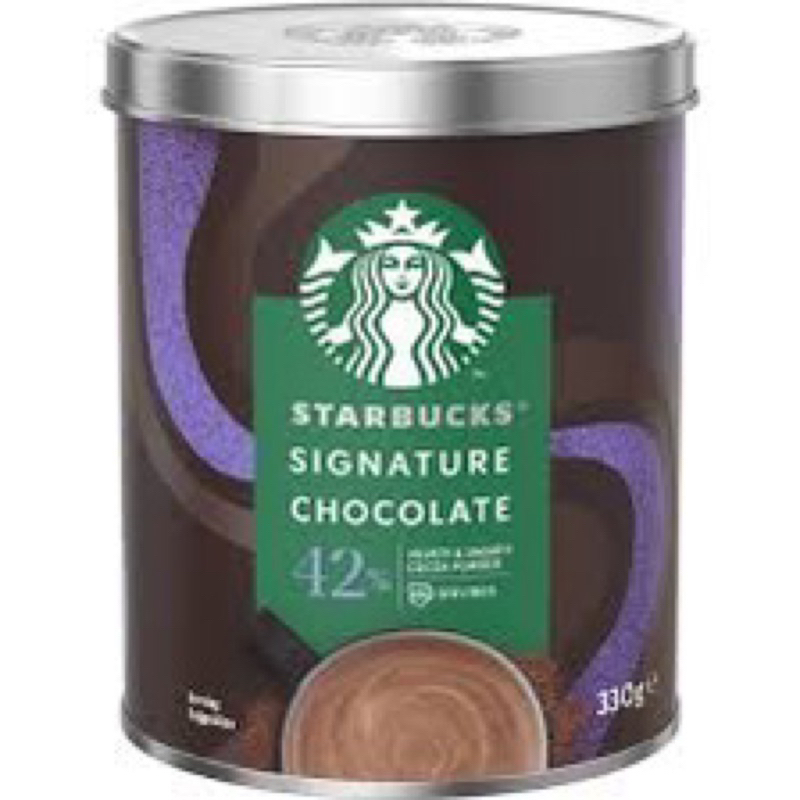 Starbuck signature chocolate kaleng ori australia 330gr