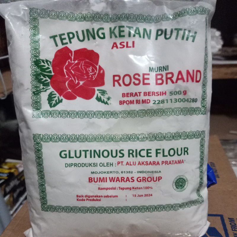 

tepung ketan rose brand 500g