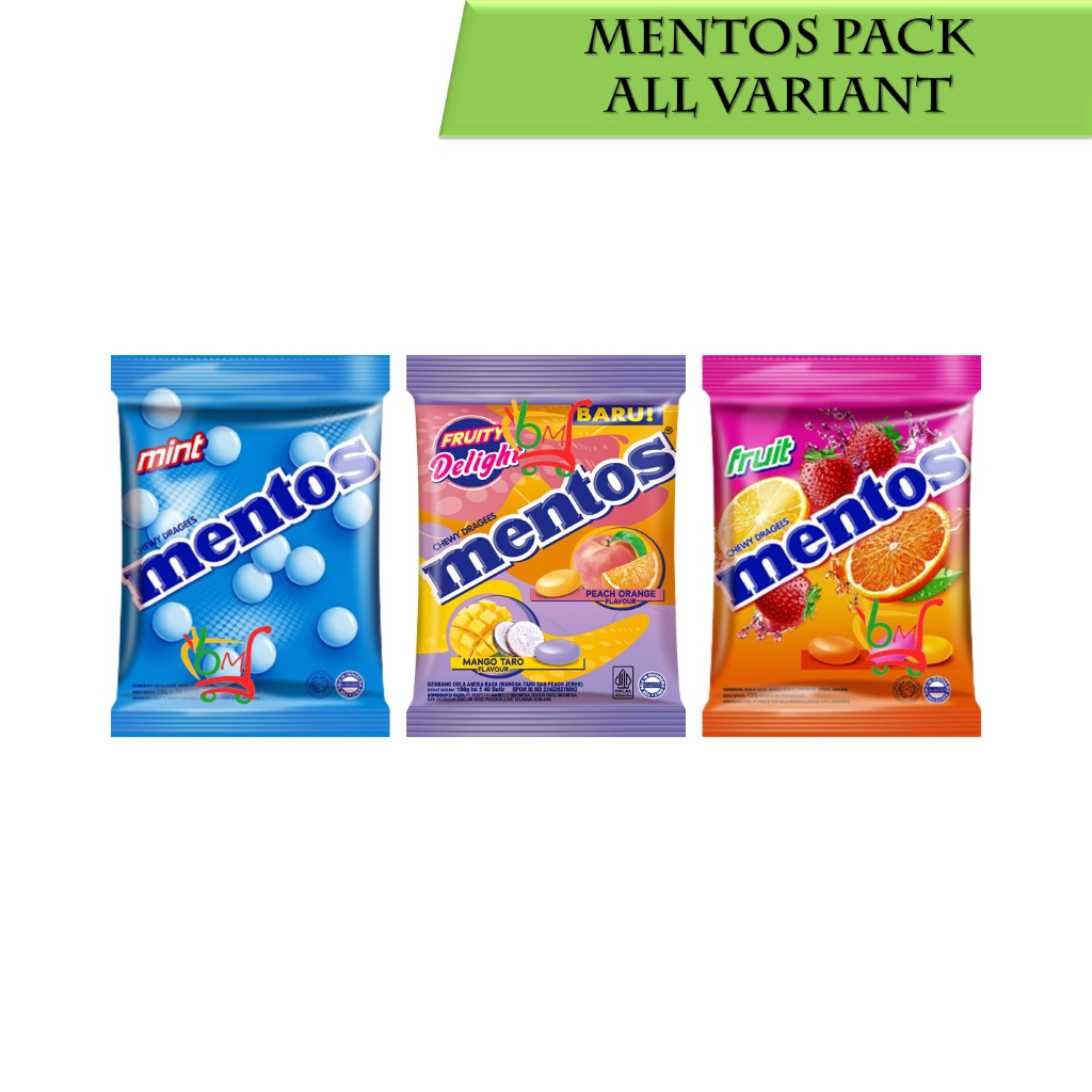 

Mentos Pack Permen Chewy Dragees All Variant