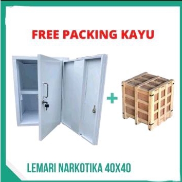 lemari narkotika 2 pintu / lemari narkotika 2 pintu sedang