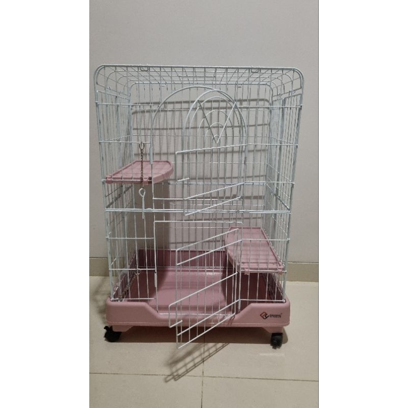 kandang kucing 2 tingkat dayang 022