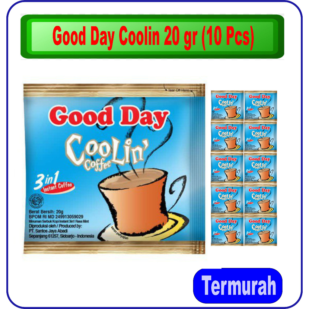 

Good Day Coolin 20 gr (1 Renceng isi 10 Sachet)