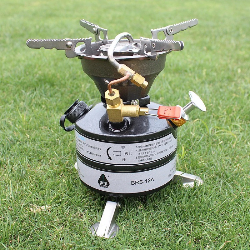 BRS-12A Field Gasoline Stove Outdoor Kompor Masak Camping Lapangan Piknik