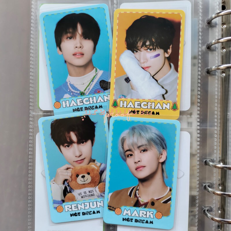WTS PHOTOCARD PC POCA TRADING CARD TC HAECHAN RENJUN MARK CANDY RENJUN BONEKA ISTJBOOM TDS2 KOREK PR