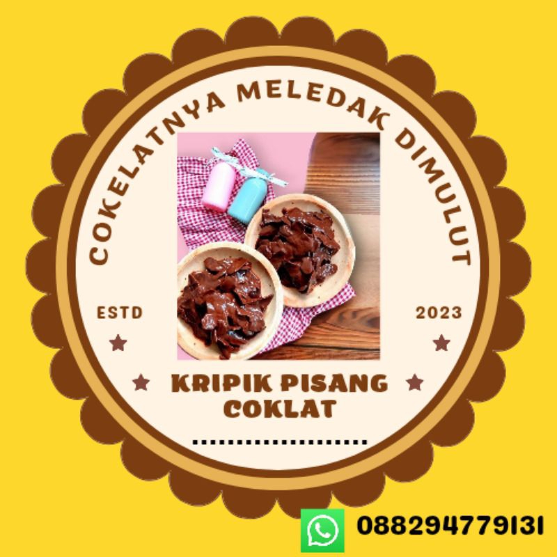 

KRIPIK PISANG COKLAT