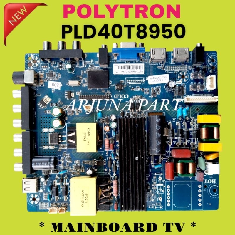 MAINBOARD TV POLYTRON PLD40T8950 / MB TV POLYTRON PLD40T8950 / MESIN TV POLYTRON PLD40T8950 / MODUL 