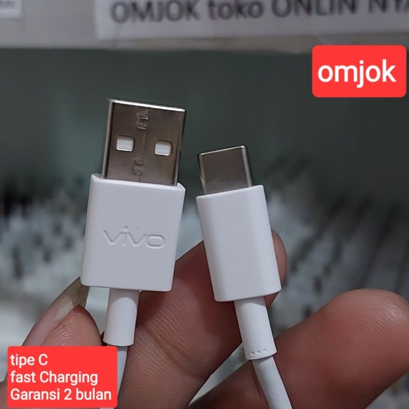 Kabel data Cas Ori VIVO S1Pro V17 V19 dll [ Tipe C ]