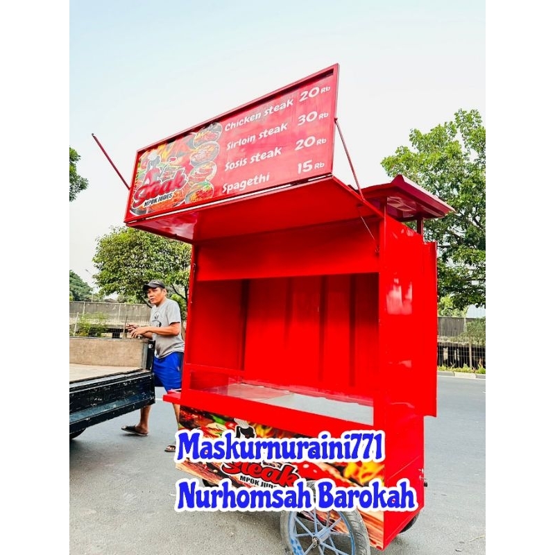 GEROBAK KONTAINER , GEROBAK SEMI KONTAINER ,GEROBAK CONTAINER