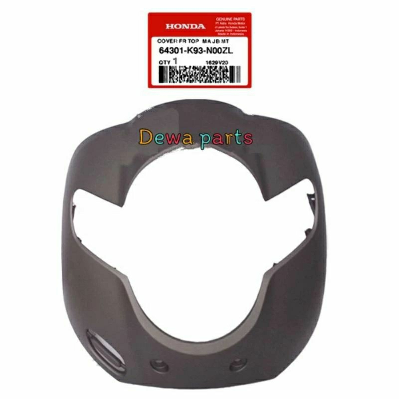 64301K93N00ZL Cover  Fr scoopy  esp coklat brown.Cover fr scoopy eap coklat brown dof.original ahm