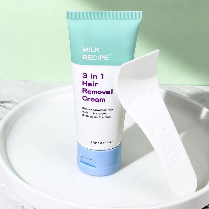 milk recipe hair removal