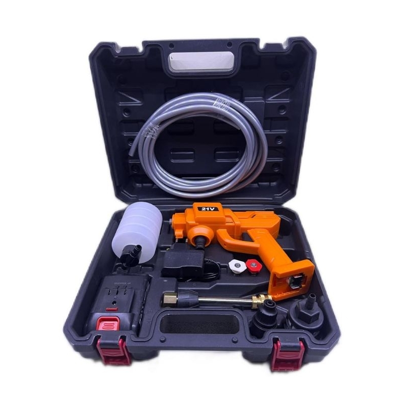 Cordless  jet cleaner High pressure washer Xenon cuci motor steam